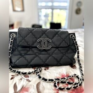 Chanel Black Flap Shoulder Bag